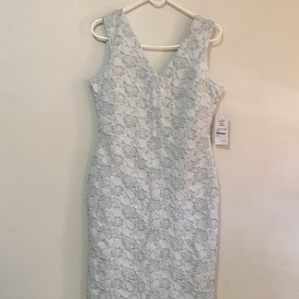 Donna Ricco Dress Powder Blue